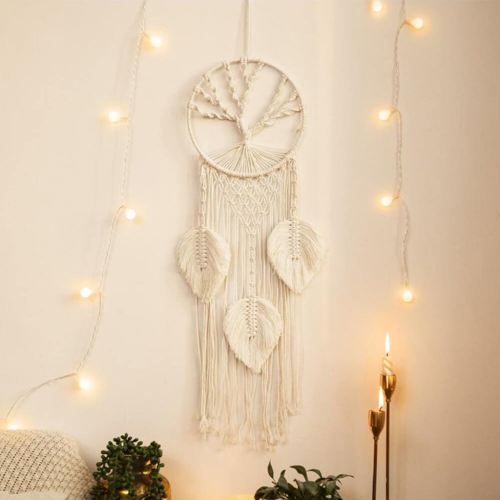 Boho Tree of Life Macrame Tapestry